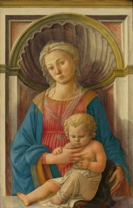 Madonna e Criança, c. 1440. de Filippo Lippi