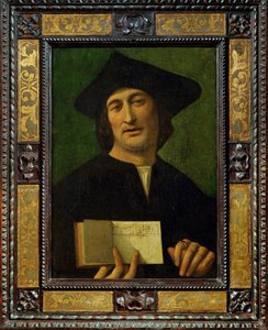 Retrato de um músico de Filippo Mazzola or Mazzola dell