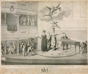 Teatro de Sua Majestade; Casa de ópera italiana, Londres de Filippo Pistrucci