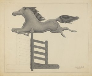 Cavalo Cata-vento de Filippo Porreca