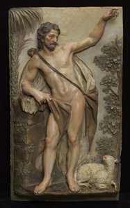 São João Batista, 1763 (terracota, policromada) de Filippo Scandellari