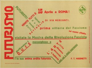 Futurismo, 1932 de Filippo Tommaso Emilio Marinetti