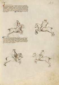 Combate equestre com lança