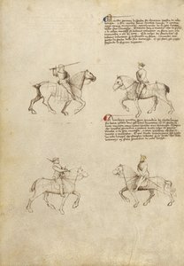 Combate equestre com espada de Fiore Furlan dei Liberi da Premariacco