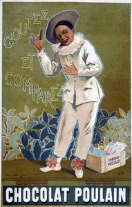 Publicidade do Chocolat Poulain: "Provar e Comparar". Por Fermin Bouisset