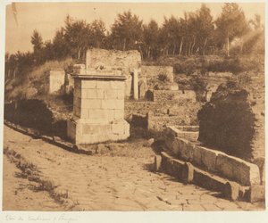 Rua das Tumbas, Pompéia de Firmin Eugène Le Dien