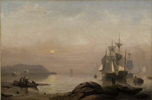 Nascer do Sol Através da Névoa, 1852
