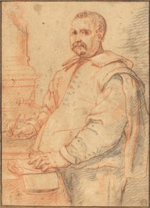 Uma escrita acadêmica de Flemish 17th Century