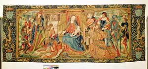 Adoração dos Magos, do 15o ao 16o século de Flemish School