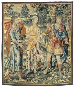 Tapeçaria bíblica, Bruxelas, meados do século XVI de Flemish School