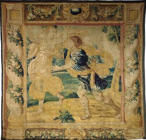 Tapeçaria mitológica de Bruxelas, meados do século XVII de Flemish School