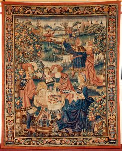 Tapeçaria flamenga. Século XVI. de Flemish School
