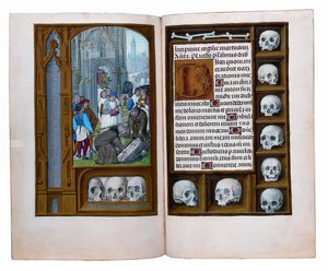Fólios do Livro de Horas de Rothschild, Ghent ou Bruges, c.1505 de Flemish School