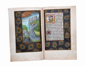 Fólios do Livro de Horas de Rothschild, Ghent ou Bruges, c.1505 de Flemish School
