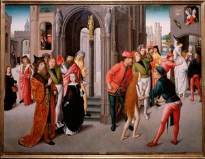 Martírio de Santa Catarina de Alexandria (Pintura de Flemish School
