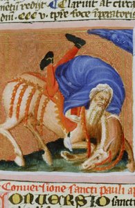 Sra. Gen 1111 Página da Legenda Aurea, Bruges, c.1400-10 de Flemish School