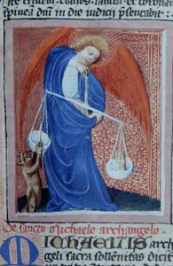 Sra. Gen 1111 Página da Legenda Aurea, Bruges, c.1400-10 de Flemish School