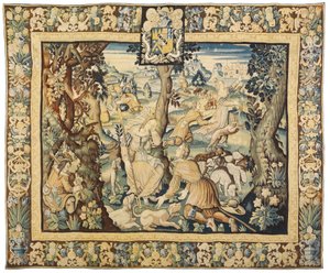 Tapeçaria mitológica, 1600-50 de Flemish School