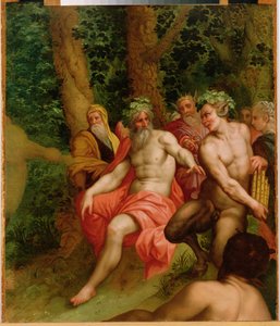 O julgamento de Midas, c.1615 de Flemish School