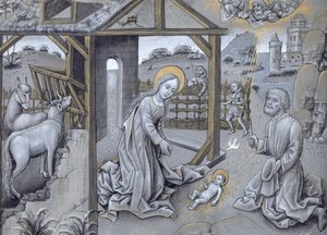 A natividade de Flemish School