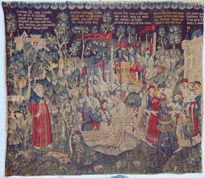 A história de Jourdain de Blaye, Arras Workshop de Flemish School