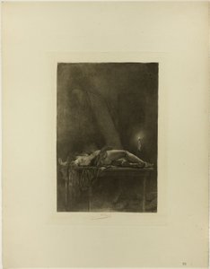 Em um jantar-festa ateu de Félicien Rops