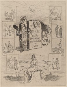 Frontispício: The Dregs of Society (Las bas-fonds de la société) de Félicien Rops