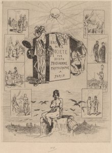 Frontispício: The Dregs of Society (Les bas-fonds de la société) de Félicien Rops