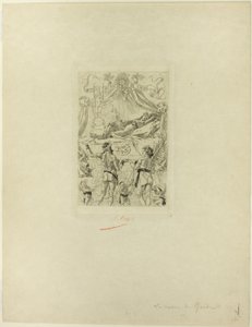 Frontispício de La messe de Gnide de Félicien Rops