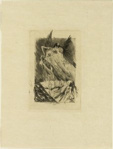 Frontispício para The Dead Kisses de Félicien Rops