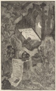 Gaspardo da noite de Félicien Rops