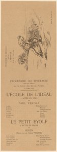 A Escola do Ideal; Pequeno Eyolf de Félicien Rops