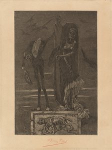 O Vício Supremo: Frontispício de Félicien Rops
