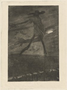Satanás Semeando Tara de Félicien Rops