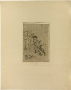 Tomando chá de Félicien Rops