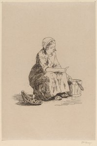 O pequeno descascador de batatas O pequeno descascador de batatas. de Félicien Rops