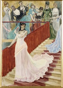 The Row, 1877 de Félicien Rops