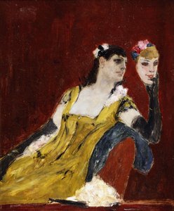 Mulher com uma máscara; A mulher da máscara, c. 1888