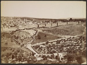 [Jerusalém] de Félix Bonfils