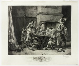 Partie perdue (Cartas de jogar dos soldados)