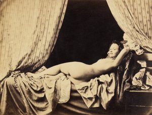 Nu feminino de Félix Jacques Moulin