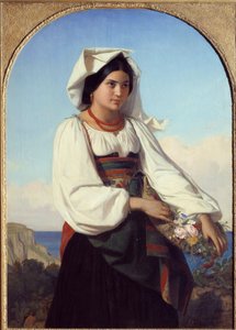 Pintura de Felix Joseph Barrias (1822-1907) 1846 Nantes, Musee des Beaux Arts