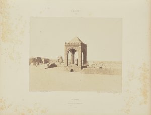 Kairo. Cemitério Mameluco de Félix Teynard
