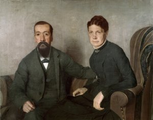 Retrato dos pais do artista de Félix Vallotton