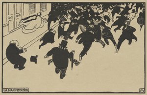 A demonstração de Félix Vallotton