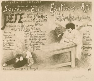 Pai: tragédia em 3 atos até agosto Strindberg, 1894. de Félix Vallotton