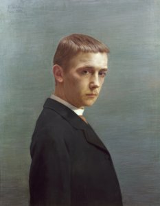 Autorretrato de Félix Vallotton aos vinte anos de idade de Félix Vallotton