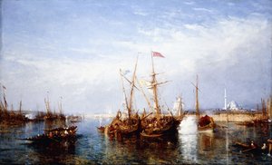 O Corno de Ouro, Constantinopla, de Félix Ziem