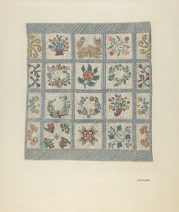 Colcha da Amizade de Flora G. Guerra