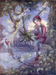 Peter Pan (litografia a cores)